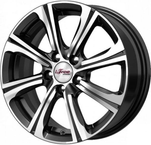 Диски iFree Апероль 6x15 4x100 ET35 dia 67,1 блэк джек Россия - 1