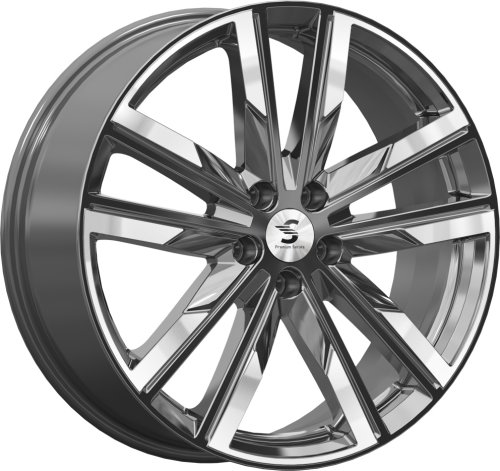 Диски K&K Premium Series КР014 (20_Evoque) 8x20 5x108 ET40 dia 63,35 diamond gloss graphite - 1