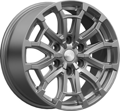 Диски Скад Авилис 8x18 6x120 ET42 dia 70,2 графит - 1