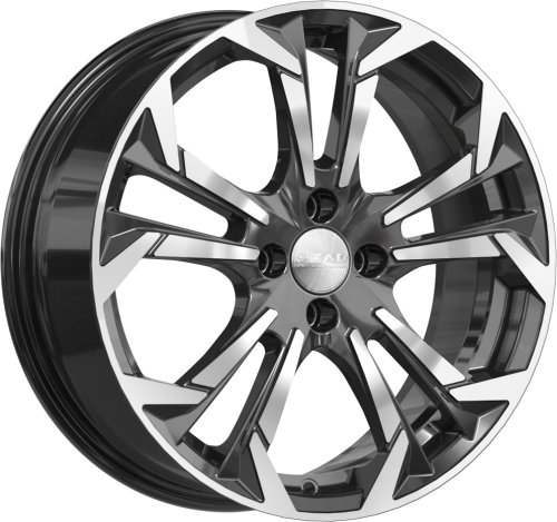 Диски Скад Дунай 7x17 4x100 ET43 dia 60,1 алмаз - 1