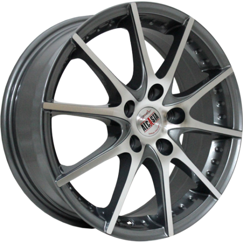 Диски Alcasta M07 6,5x16 5x100 ET35 dia 57,1 GMF - 1