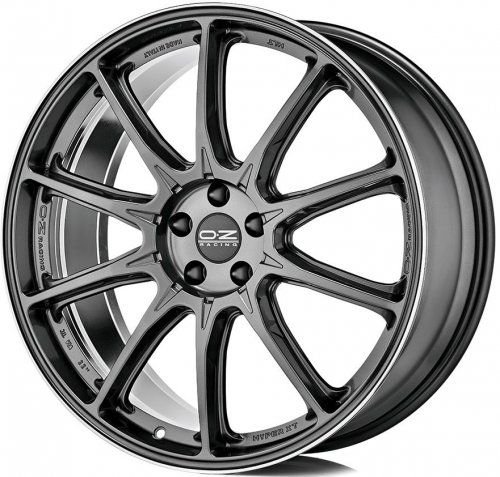 Диски OZ Racing Hyper XT HLT 9x21 5x112 ET37 dia 79 star graphite diamond lip - 1