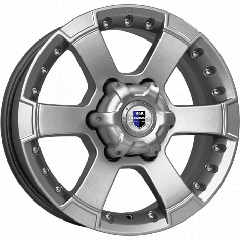 Диски K&K M56 7x16 6x139,7 ET38 dia 108,1 дарк платинум - 1