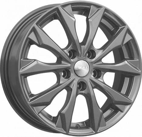 Диски Скад Нагоя 6x16 4x100 ET45 dia 60,1 графит Россия - 1