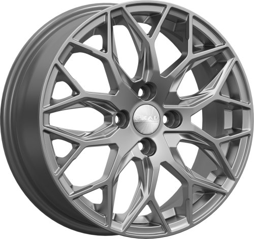 Диски Скад Фабиан 6x16 4x100 ET40 dia 67,1 графит Россия - 1