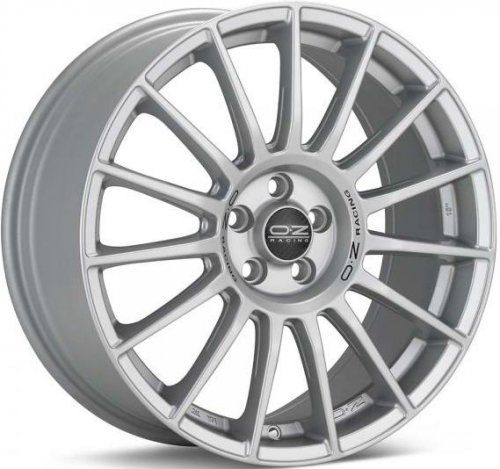 Диски OZ Racing Superturismo LM 8x18 5x120 ET40 dia 79 matt race silver + black lettering - 1