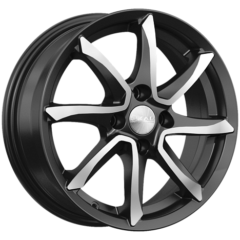 Диски Скад Осака 6x15 4x100 ET37 dia 60,1 алмаз бархат новый - 1