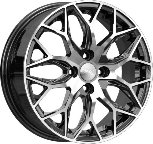 Диски Скад Фабиан 6x16 4x100 ET37 dia 60,1 алмаз Россия - 1