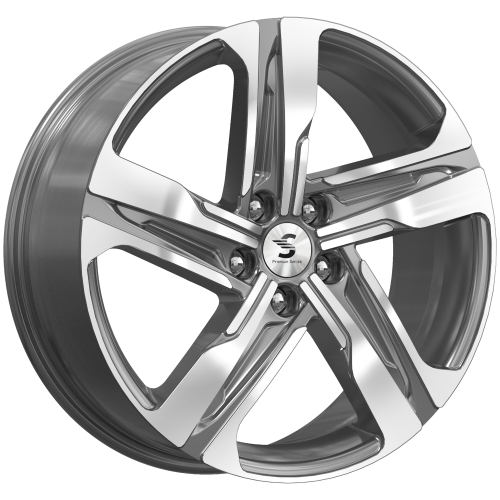 Диски K&K Premium Series КР004 (19_Sportage) 7,5x19 5x114,3 ET50 dia 67,1 diamond gloss graphite - 1