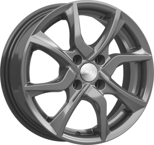 Диски Скад Тулон 6x15 4x100 ET48 dia 54,1 графит Россия - 1