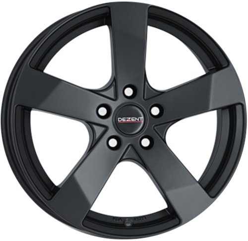 Диски Dezent TD dark 7,5x17 5x108 ET48 dia 70,1 matt black - 1