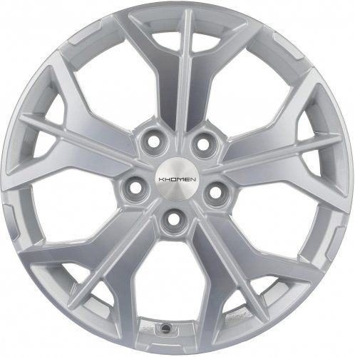 Диски Khomen Wheels KHW1715 (Tiguan) 7x17 5x112 ET40 dia 57,1 F-silver-FP Россия - 1