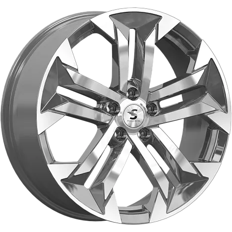 Диски K&K Premium Series КР015 (19_Geely Tugella) 7,5x19 5x108 ET46 dia 63,35 diamond gloss graphite - 1