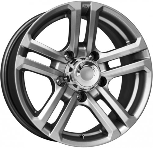 Диски K&K Палладика 7x16 5x139,7 ET30 dia 98 дарк платинум - 1