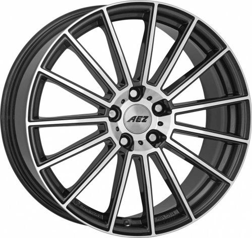 Диски AEZ Steam 8x20 5x112 ET30 dia 66,6 anthracite polished - 1