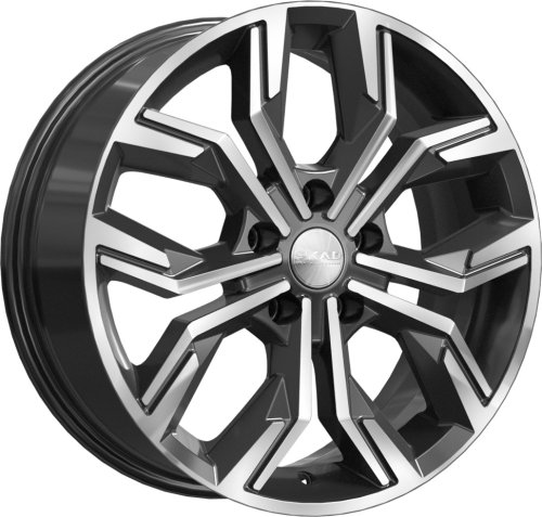 Диски Скад Амиата 7x17 5x114,3 ET35 dia 66,1 алмаз Россия - 1