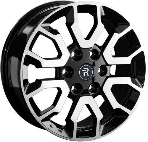 Диски Replay Lexus (LX242) 7,5x18 6x139,7 ET55 dia 95,1 BKF - 1
