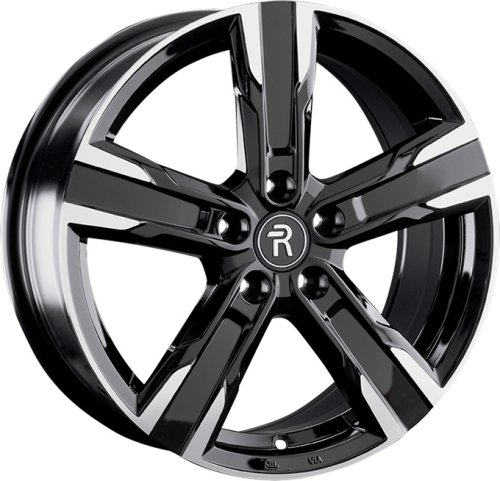 Диски Replay Peugeot (PG78) 7,5x18 5x108 ET49 dia 65,1 BKF - 1