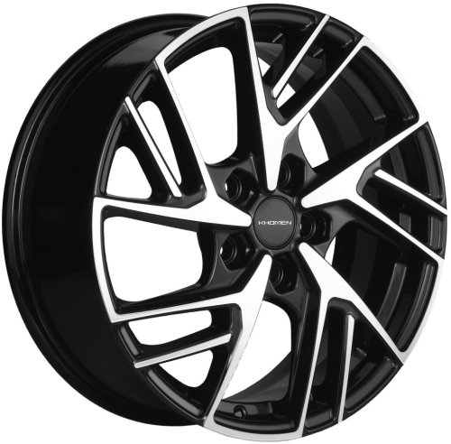 Диски Khomen Wheels KHW1722 (Haval F7/F7x) 6,5x17 5x114,3 ET40 dia 64,1 black-FP - 1
