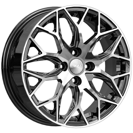 Диски Скад Фабиан 6x16 4x100 ET41 dia 60,1 алмаз Россия - 1