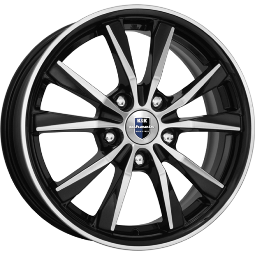 Диски K&K Спайдер 6,5x16 5x114,3 ET43 dia 67,1 алмаз черный Россия - 1