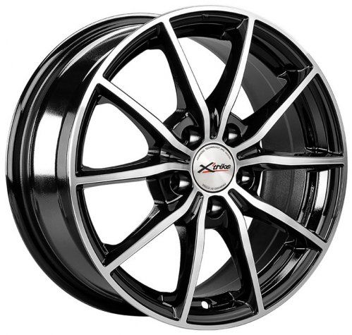 Диски X trike X-111 6,5x15 5x108 ET43 dia 63,3 BK/FP - 1