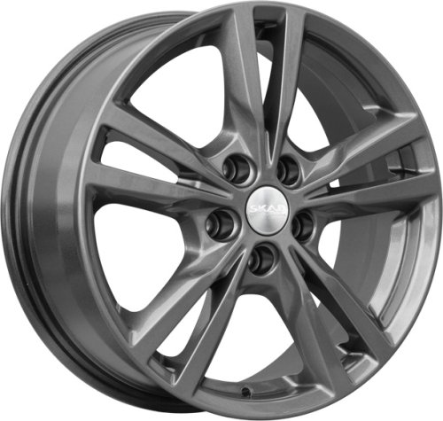 Диски Скад Мельбурн 7x17 5x108 ET50 dia 63,35 графит Россия - 1
