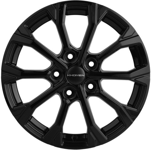 Диски Khomen Wheels KHW1605 (Toyota/Suzuki) 6,5x16 5x114,3 ET45 dia 60,1 black - 1