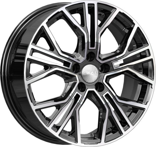 Диски СКАД Тибет 6,5x17 5x114,3 ET37 dia 66,6 алмаз - 1