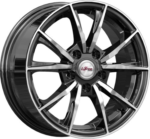Диски iFree Сион 6,5x15 5x108 ET45 dia 63,35 блэк джек - 1
