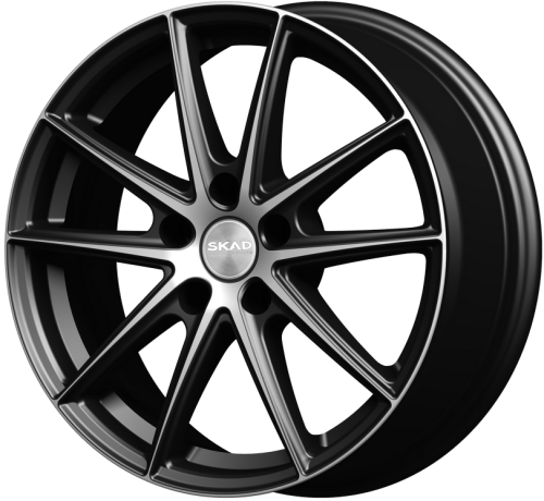 Диски Скад Амстердам 7x17 5x114,3 ET50 dia 67,1 алмаз Россия - 1