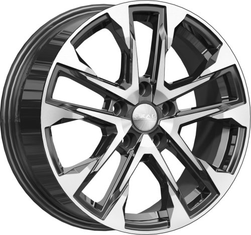 Диски Скад Атакор 7x17 5x114,3 ET45 dia 67,1 алмаз Россия - 1