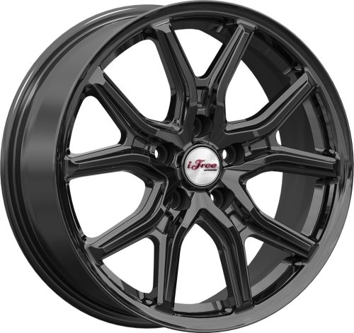 Диски iFree Страйк 6,5x17 5x112 ET33 dia 57,1 BK - 1