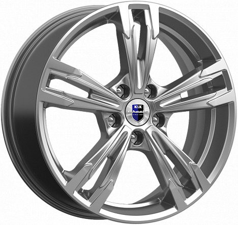 Диски K&K Karrera Light 7x18 5x114,3 ET45 dia 66,1 дарк платинум - 1