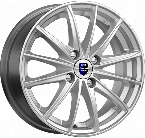 Диски K&K Пойнт Бланк 6x15 4x100 ET45 dia 67,1 сильвер SK Россия - 1
