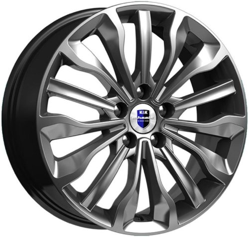 Диски K&K Атакама 6,5x17 5x114,3 ET45 dia 67,1 дарк платинум Россия - 1