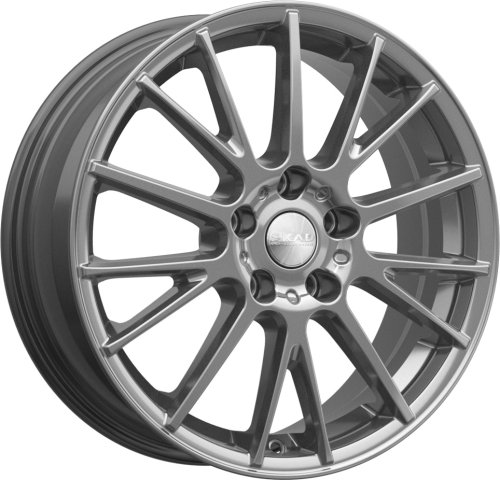 Диски Скад Дубай 6,5x17 5x114,3 ET45 dia 67,1 графит Россия - 1