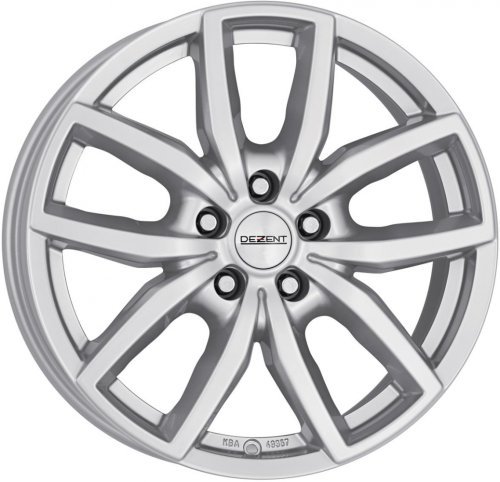 Диски Dezent TE 7,5x17 5x112 ET32 dia 70,1 silver - 1