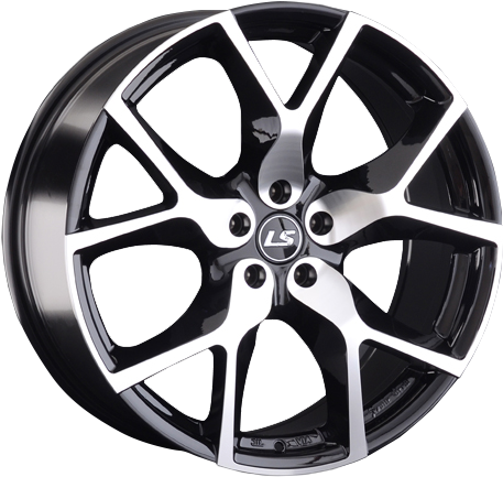 Диски LS FlowForming RC12 8,5x20 5x112 ET30 dia 66,6 BKF - 1