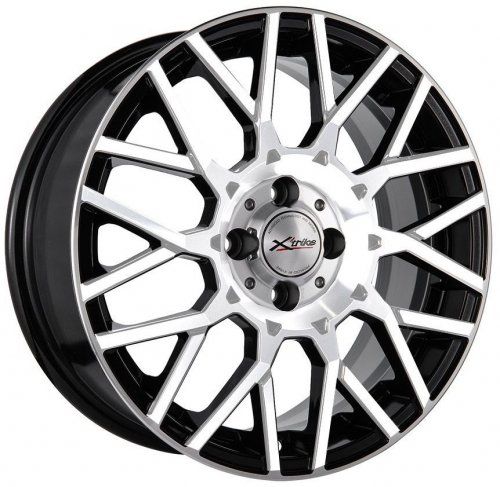 Диски X trike X-125 6,5x16 4x100 ET48 dia 60,1 BK/FP Россия - 1