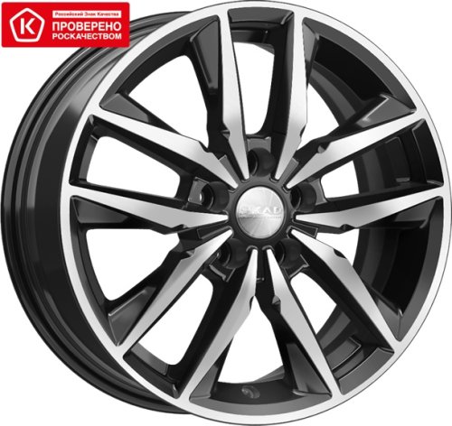 Диски Скад Тирион 6,5x16 5x108 ET50 dia 63,35 алмаз Россия - 1