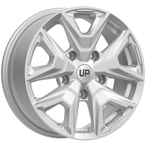 Диски Wheels UP Up119 6,5x16 5x139,7 ET40 dia 98 silver classic - 1