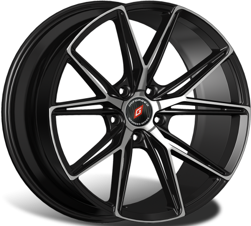Диски Inforged IFG49 8x18 5x114,3 ET45 dia 60,1 black machined - 1