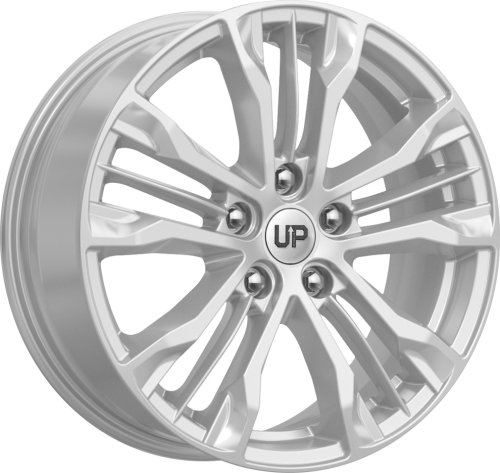 Диски Wheels UP Up106 7x17 5x114,3 ET37 dia 66,6 silver classic - 1