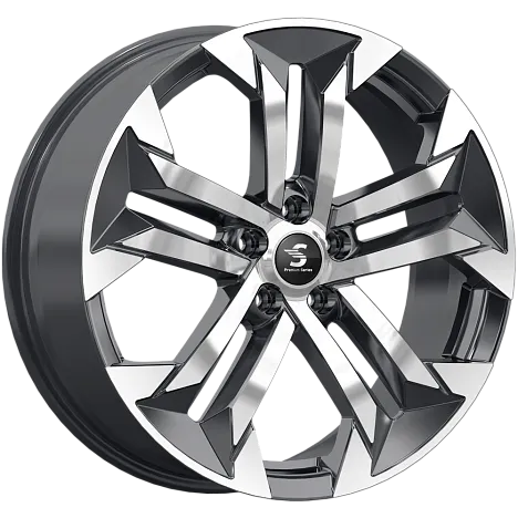Диски K&K Premium Series Haval (КР015 (19_Haval F7/F7x)) 7,5x19 5x114,3 ET40 dia 64,1 diamond black gris - 1