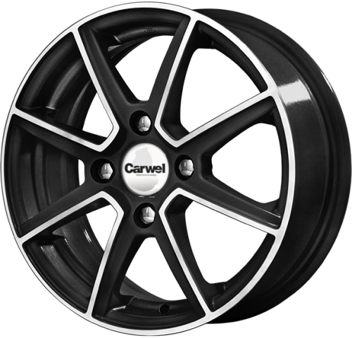 Диски Carwel Каппа 101 5,5x14 4x100 ET38 dia 67,1 AB - 1
