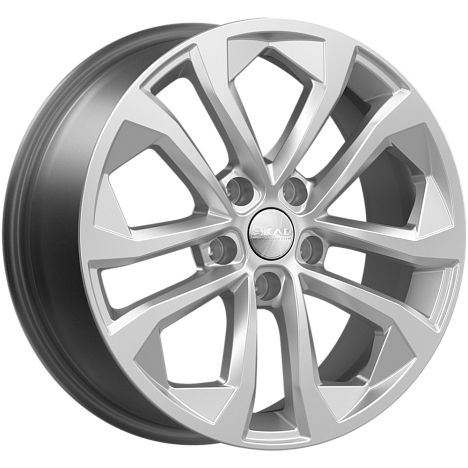 Диски Скад Тукан 7x17 5x114,3 ET35 dia 60,1 toyota silver Россия - 1