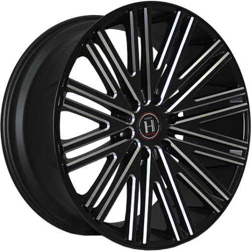 Диски Harp Y-112 9,5x22 6x139,7 ET30 dia 78,1 absolute black - precision milling - 1