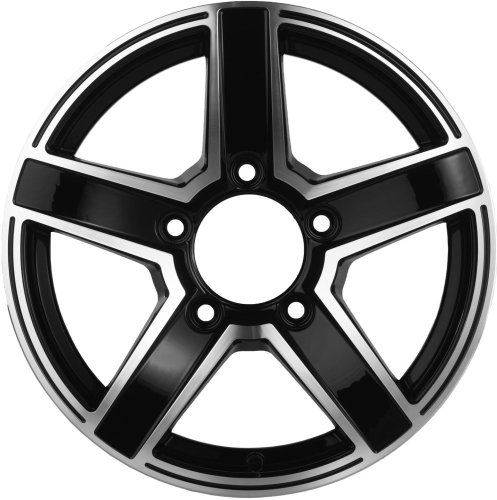 Диски Khomen Wheels KHW1614 (Niva 4x4 Bronto) 6,5x16 5x139,7 ET35 dia 98,5 black-FP - 1