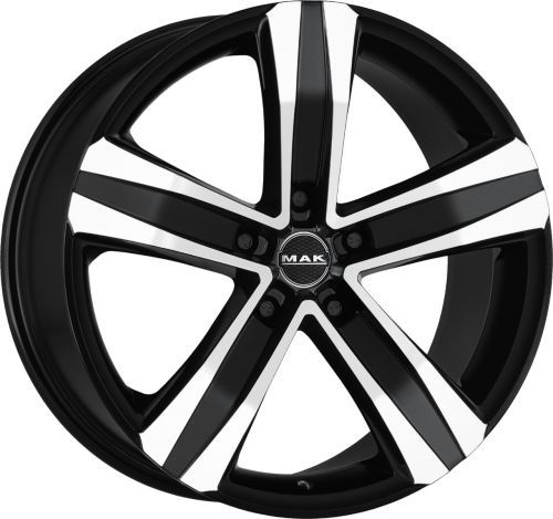 Диски MAK Stone 5 3 6x15 5x139,7 ET0 dia 108,1 black mirror - 1
